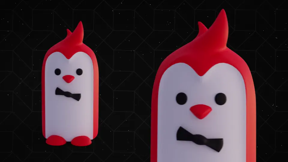 3D Pingüino