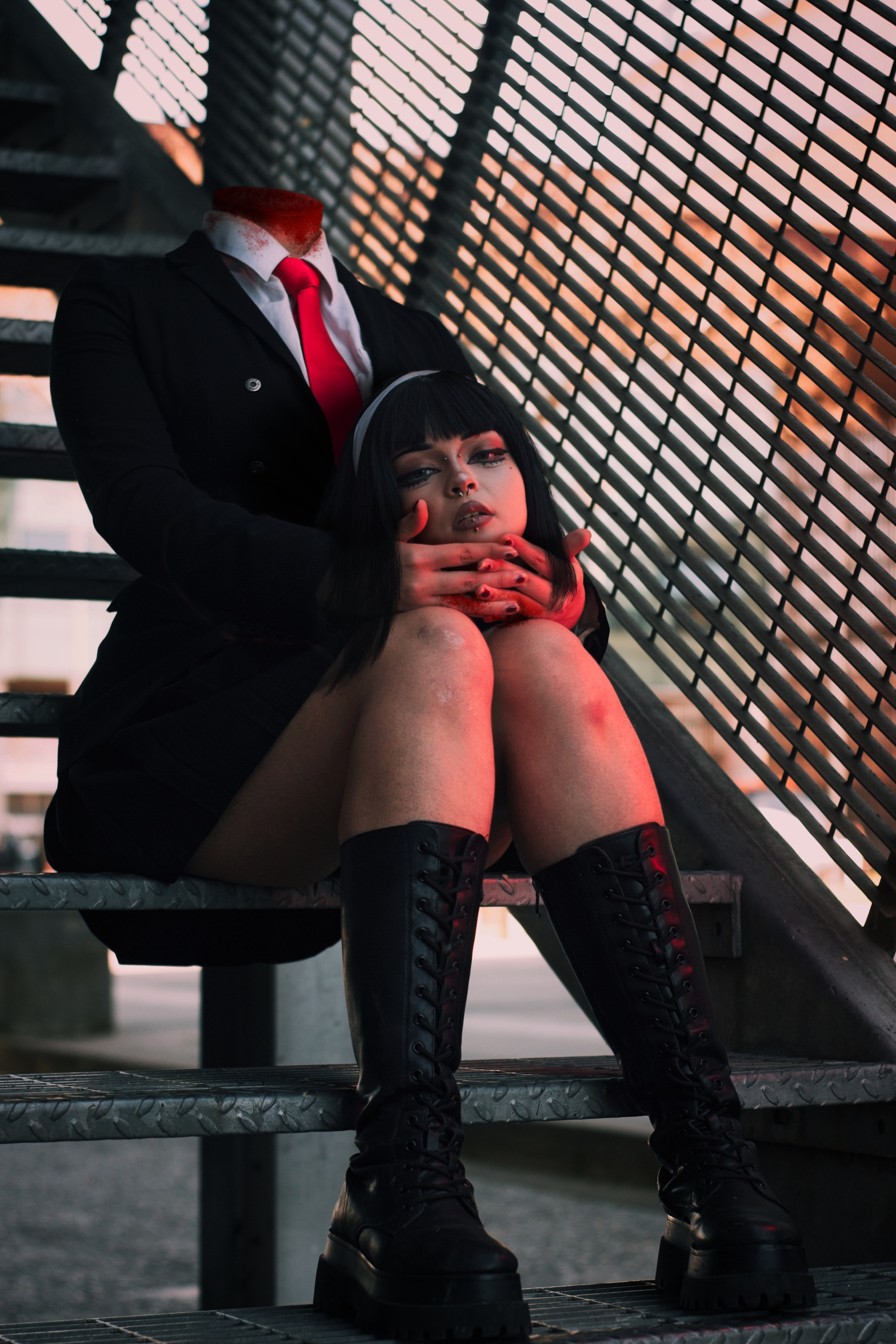 Fotomontaje Tomie Ushio